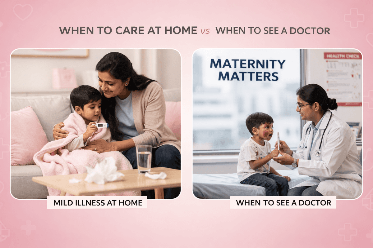 When to Care at Home and When to See a Doctor When to Care at Home and When to See a Doctor