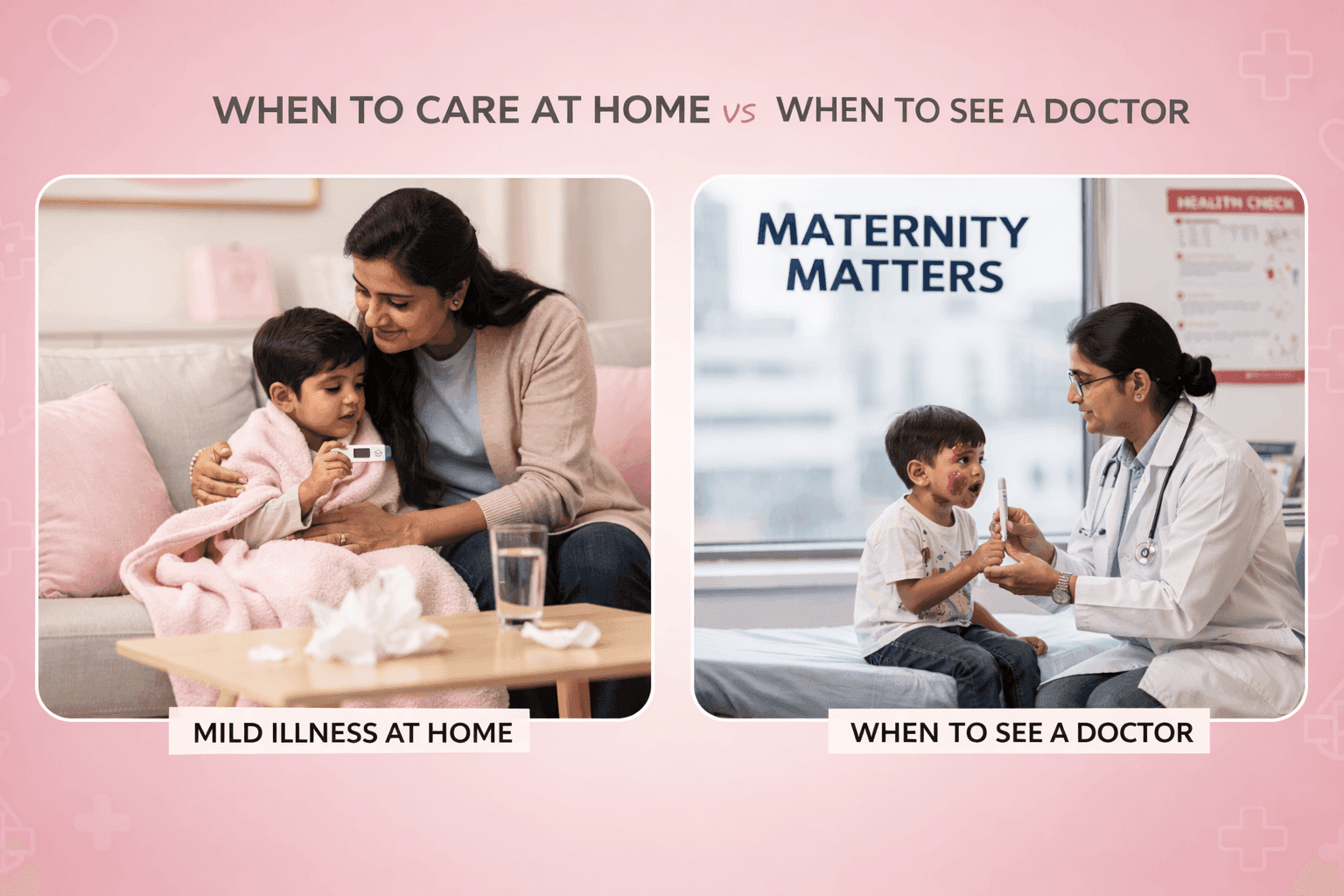 When to Care at Home and When to See a Doctor